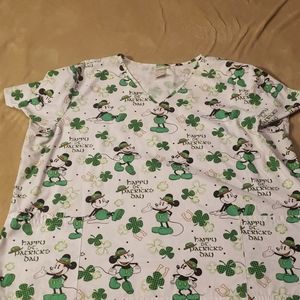 Mickey Mouse Scrub Top